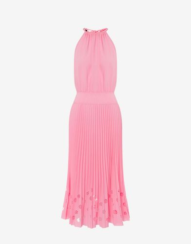 Ajour Crepe De Chine Dress - Boutique Moschino - Modalova
