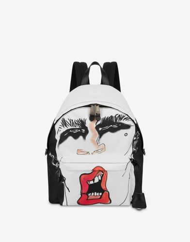 Tony Viramontes Archive Nylon Backpack - Moschino - Modalova