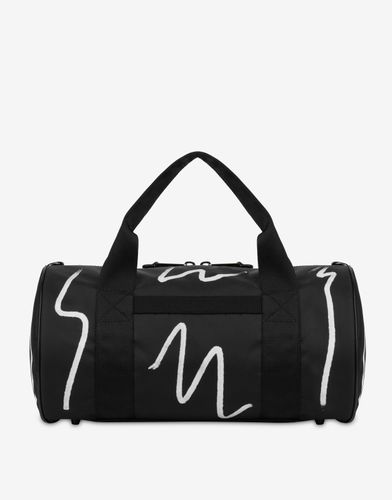 Bolsa De Viaje Large Shadows & Squiggles - Moschino - Modalova