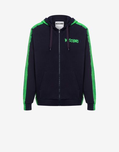 Sudadera Con Cremallera Paint - Moschino - Modalova