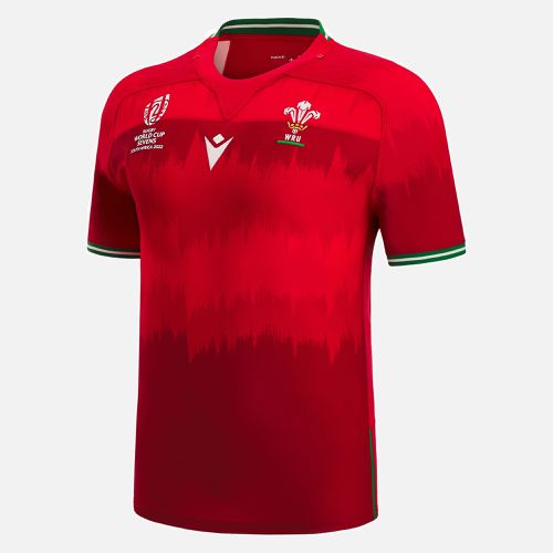 Welsh Rugby 2022 7s RWC home replica shirt - Macron - Modalova