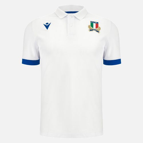 Italia Rugby 2023/24 adults' away cotton replica shirt - Macron UK - Modalova