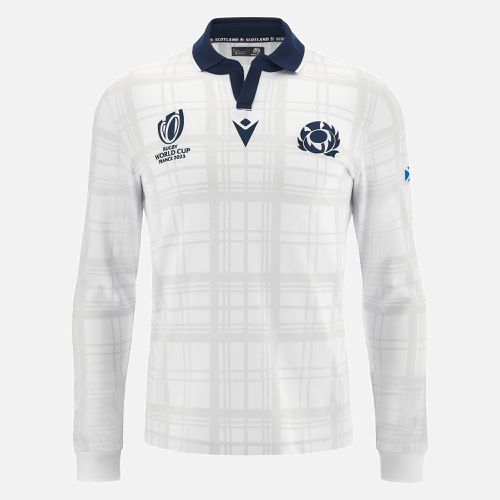 Rugby World Cup 2023 Scotland Rugby adults' away cotton replica shirt - Macron - Modalova