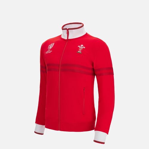 Rugby World Cup 2023 Welsh Rugby junior full zip cotton sweatshirt - Macron - Modalova