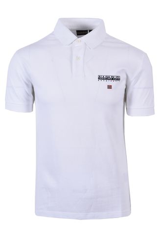 E-ayas Polo Shirt Bright White Size: SIZE 2XL - Napapijri - Modalova