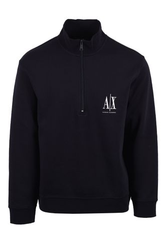 Half Zip Sweatshirt Deep Size: SIZE M - ARMANI EXCHANGE - Modalova