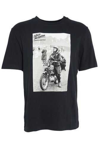 Lucas Graphic Tee Size: SIZE L - Barbour Steve McQueen - Modalova