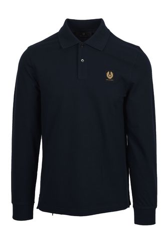 Long Sleeved Polo Dark Ink Size: SIZE 2XL - Belstaff - Modalova