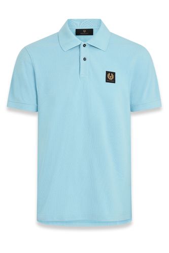 Short Sleeve Polo Shirt Skyline Blue Size: SIZE M - Belstaff - Modalova