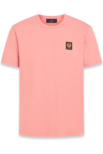 Short Sleeved T-Shirt Rust Pink Size: SIZE M - Belstaff - Modalova