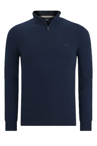 Boss Emarlo Half Zip Knitwear Dark Size: SIZE 2XL - BOSS Black - Modalova