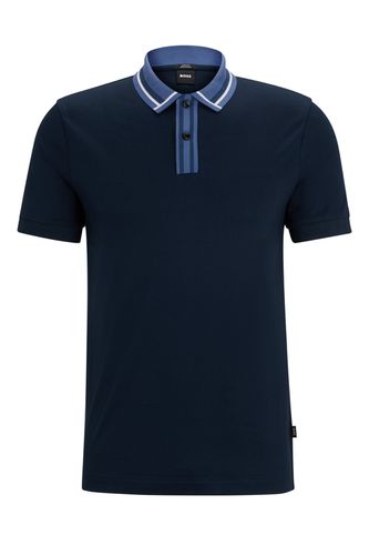 Boss Phillipson 36 Polo Shirt Dark Blue Size: SIZE L - BOSS Black - Modalova