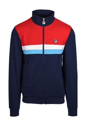 Didier Colour Block Track Jacket Fila Navy Size: SIZE XL - Fila Vintage - Modalova