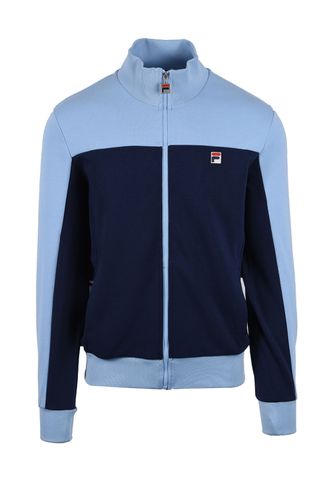 Gavin Colour Block Track Jacket Light Blue/Navy Size: SIZ - Fila Vintage - Modalova