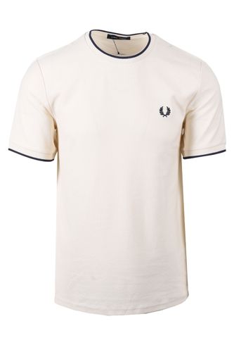 Crepe Pique T-shirt Size: SIZE M - Fred Perry - Modalova