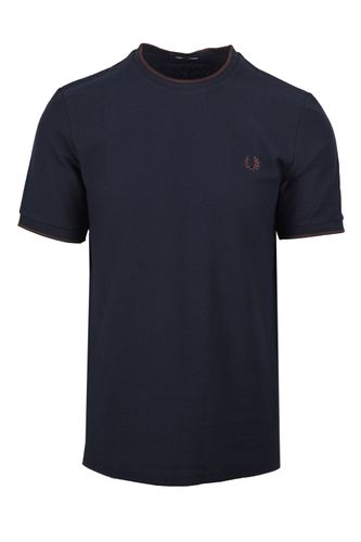 Crepe Pique T Shirt Size: SIZE XL - Fred Perry - Modalova