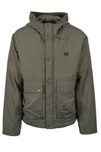 Short Snorkel Parka Laurel Wreath Green Size: SIZE L - Fred Perry - Modalova