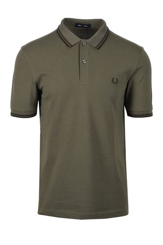 Twin Tipped Polo Shirt Lrlwrgreen/ngren Size: SIZE 2XL - Fred Perry - Modalova