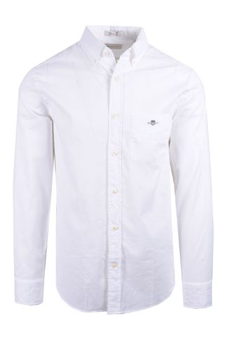 Reg Cotton Linen Long Sleeve Shirt Size: SIZE L - Gant - Modalova