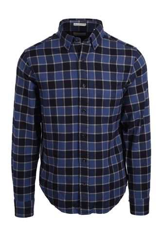 Reg Herringbone Check Shirt Evening Size: SIZE M - Gant - Modalova