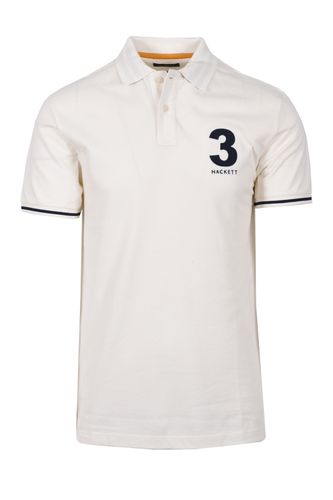 Heritage Number Polo Shirt Size: SIZE M - Hackett - Modalova