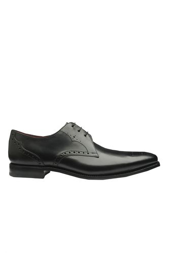 Design Hannibal Calf Punched Derby Shoe Black Size: 9 1/2 - Loake - Modalova