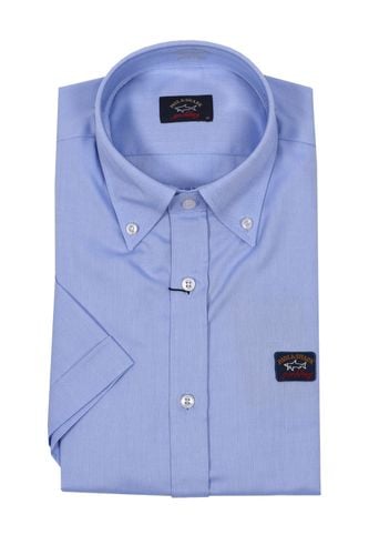 Paul & Shark Paul And Shark Short Sleeved Button Down Collar Shirt - Paul & Shark - Modalova