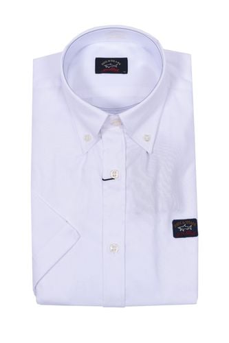 Paul & Shark Paul And Shark Short Sleeved Button Down Collar Shirt - Paul & Shark - Modalova