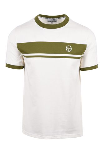 Master T-shirt Gardenia/olive Size: SIZE M - Sergio Tacchini - Modalova