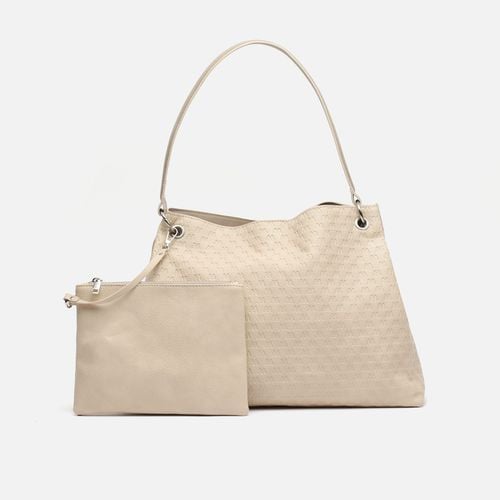 Class bolso hobo grande con neceser incluido y asa bandolera extraíble - MISAKO - Modalova