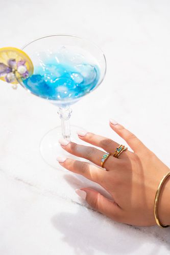 Triple Azurro Blue Ring | - My jewellery - Modalova