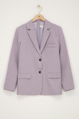 Blazer oversize lilas avec fente | - My jewellery - Modalova