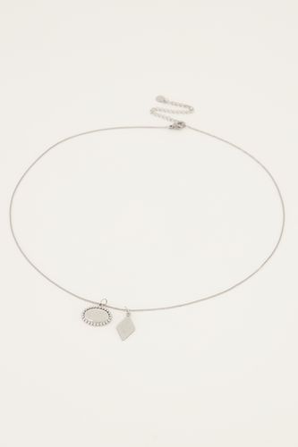 Halskette mit Charm Oval &Raute | - My jewellery - Modalova