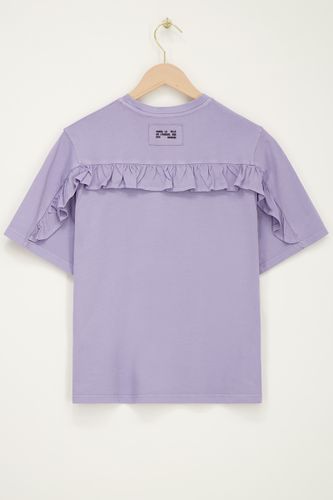 T-shirt lilasà volants | - My jewellery - Modalova