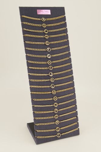 Collier avec initiale Chunky | - My jewellery - Modalova