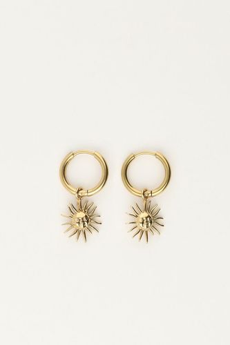 Kleine Ohrringe mit Sonne | - My jewellery - Modalova