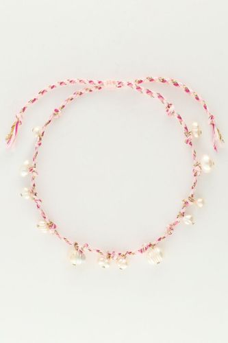 Lilafarbenes Fußkettchen mit Perlen | - My jewellery - Modalova