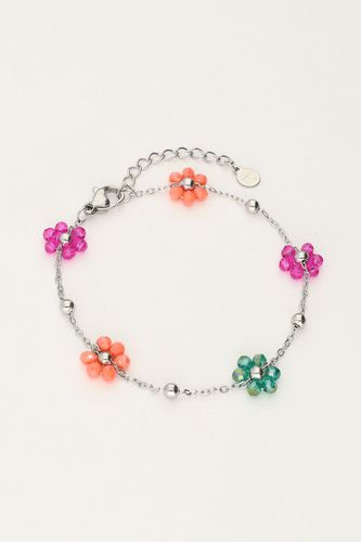 Armband mit Tupfen und bunten Blumen | - My jewellery - Modalova