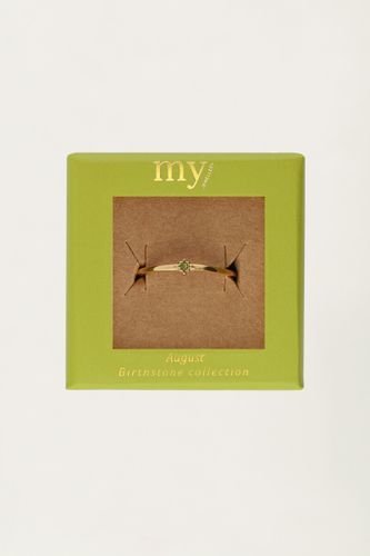 Minimalistischer Geburtsstein-Ring | - My jewellery - Modalova