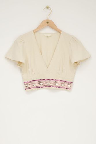 Top en lin avec coquillages | - My jewellery - Modalova