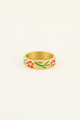 Casa Fiore Ring mit roten Blumen | - My jewellery - Modalova