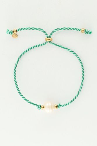 Stoffarmband mit Perle | - My jewellery - Modalova