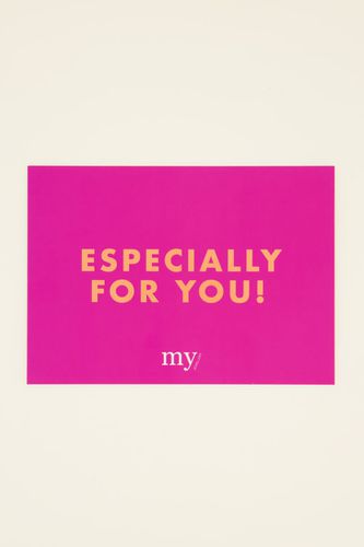 Karte"Especially for you"| - My jewellery - Modalova