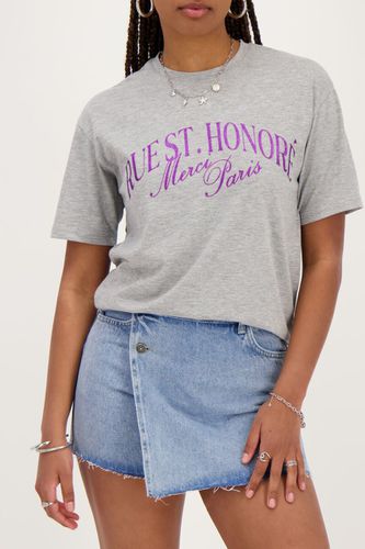 T-Shirt mit Glitzer''Rue st. honoré''| - My jewellery - Modalova