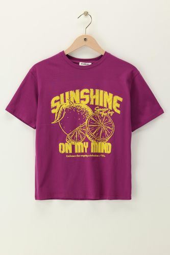 T-shirt "Sunshine on my mind"| - My jewellery - Modalova