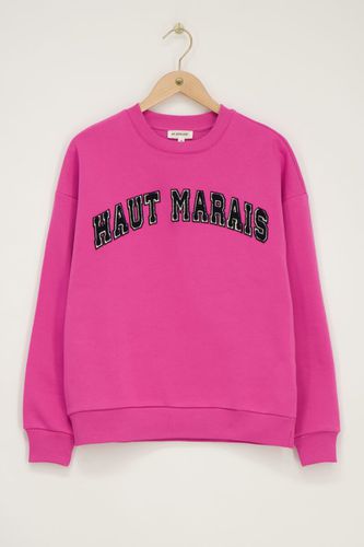 Rosafarbenes Sweatshirt"Haut marais"| - My jewellery - Modalova