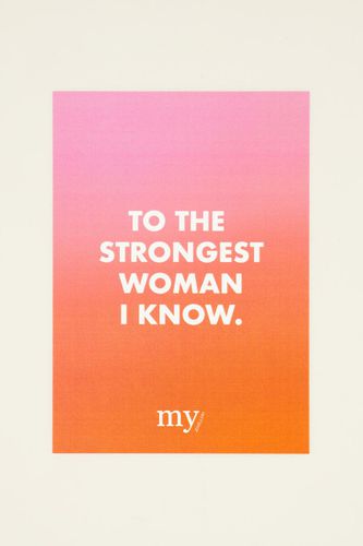 To the strongest women Karte | - My jewellery - Modalova