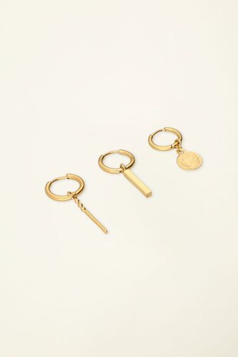 Dreier-Set Ohrringe mit Münzen | - My jewellery - Modalova