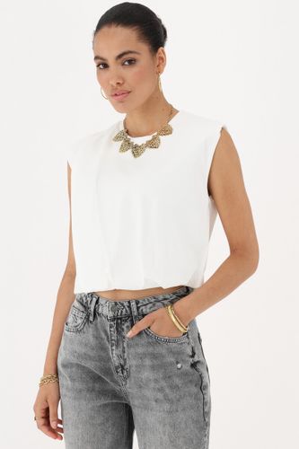 Crop top sans manches | - My jewellery - Modalova