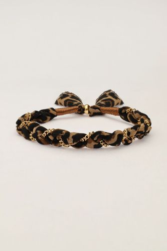 Geflochtenes Armband mit Leopardenmuster | - My jewellery - Modalova